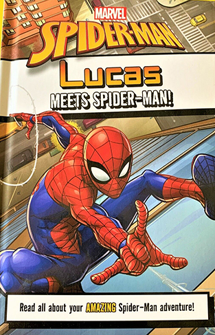 Marvel Spider-Man Lucas Meets Spider-Man!